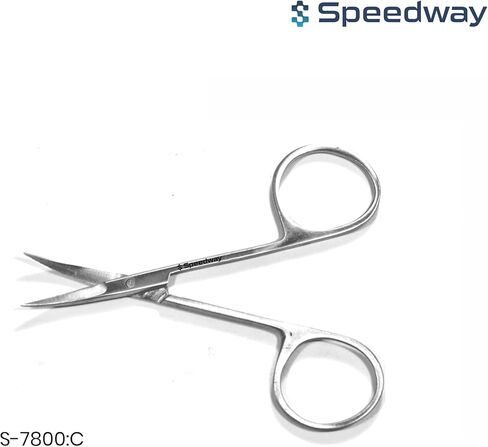 Speedway Iris Scissors Size: 9.0 cms Curved in Saudi Arabia