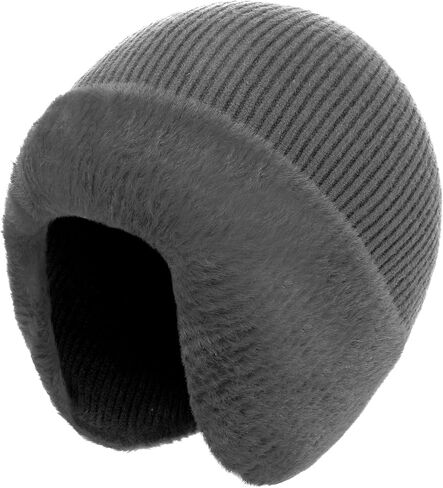 ZTL M/L/XL/XXL Winter Beanie Hats with Earflap for Men Women, Outdoor Warm Knitted Stocking Hat Ski Skull Cap in Saudi Arabia