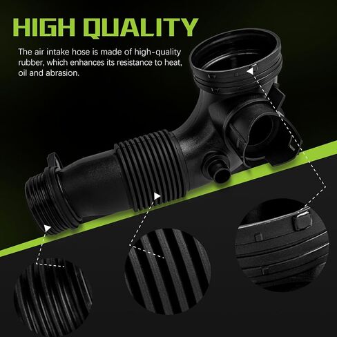 أنبوب خرطوم مدخل منظف الهواء مع مشبك يستبدل # 696-009 16576EA200 متوافق مع Nissan 2005-2019 Frontier، 2005-2012 Pathfinder، 2005-2015 Xterra in Kuwait