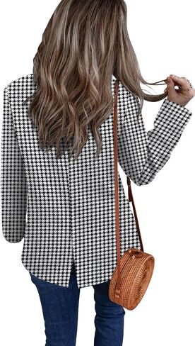 CHICZONE Womens Long Sleeve Casual Blazers Open Front Lapel Button Work Office Blazer Jackets in Saudi Arabia