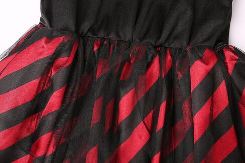 Girls Pirate Costume LED Red Light Buccaneer Princess Dress for Girls Halloween party in Kuwait