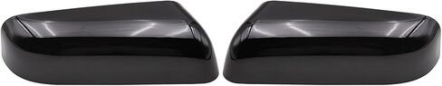 Top Half Mirror Covers Caps Compatible with 2009-2014 Ford F-150 Gloss Black Side Wing View Mirror Cover Cap in Kuwait