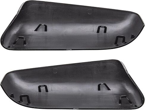 Top Half Mirror Covers Caps Compatible with 2009-2014 Ford F-150 Gloss Black Side Wing View Mirror Cover Cap in Kuwait