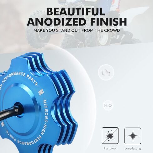 Fuel Tank Cap with Hose Compatible with Yamaha YFZ450 2004-2009 2012 2013,YFZ450X 2010 2011,Banshee 350 YFZ350 2002 2003 2004 2005 2006,Warrior 350 YFM350X 2002 2003 2004,See Fitments Red in Kuwait