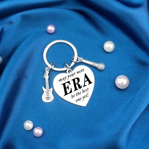 شعبية المغني روح ميرش الهدايا مستوحاة المفاتيح اقتباس زخرفة الغيتار الموسيقى المشجعين الاشياء للأخوات الأصدقاء ابنة عيد ميلاد الملحقات سلاسل المفاتيح للنساء in Kuwait