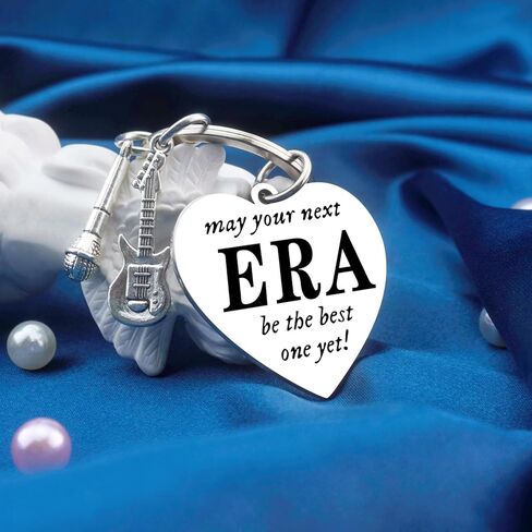 شعبية المغني روح ميرش الهدايا مستوحاة المفاتيح اقتباس زخرفة الغيتار الموسيقى المشجعين الاشياء للأخوات الأصدقاء ابنة عيد ميلاد الملحقات سلاسل المفاتيح للنساء in Kuwait