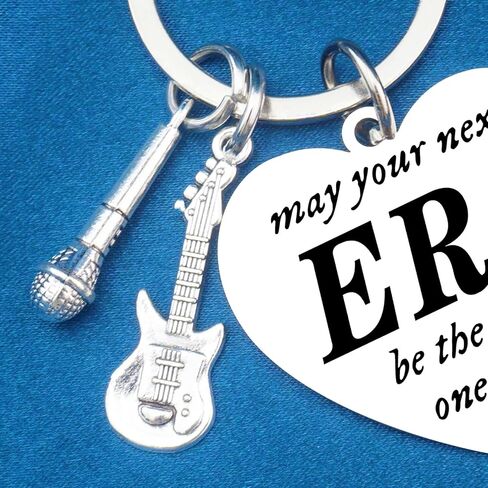 شعبية المغني روح ميرش الهدايا مستوحاة المفاتيح اقتباس زخرفة الغيتار الموسيقى المشجعين الاشياء للأخوات الأصدقاء ابنة عيد ميلاد الملحقات سلاسل المفاتيح للنساء in Kuwait