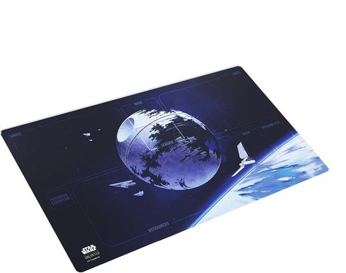 Star Wars Unlimited X-Wing Prime Game MAT - Officially Licensed, Full-Color Printed, Playmat, Slip-Resistant 24" by 14" Rubber Mat, Compatible with TCGs & LCGs, Made by Gamegenic in Saudi Arabia