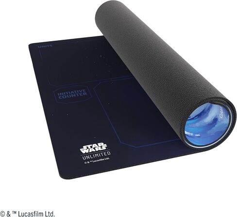 Star Wars Unlimited X-Wing Prime Game MAT - Officially Licensed, Full-Color Printed, Playmat, Slip-Resistant 24" by 14" Rubber Mat, Compatible with TCGs & LCGs, Made by Gamegenic in Saudi Arabia