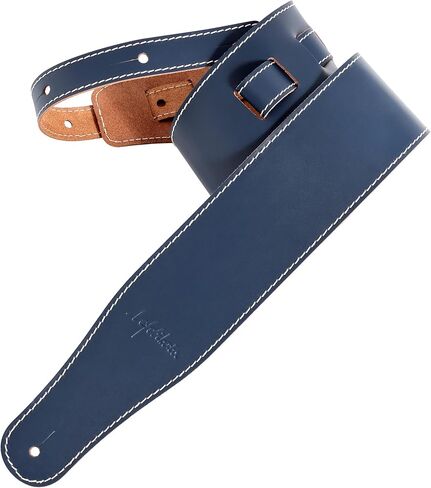 Nefelibata Guitar Strap, 3-inch Wide Full Grain Leather, Extra Wide Lightweight and Soft for Men and Women for Acoustic, Bass and Electric Guitar in Kuwait