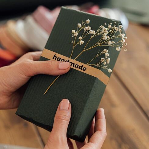 Thank You Tape, Designer Brown Sealing Tape for Small Business, Stick Shopping Bag or Box of Bakes, Coffees, Gifts, Newspapers, Flower Arrangements and Takeout, Thank You in Saudi Arabia