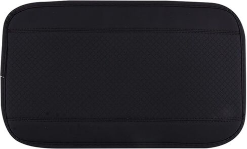 وسادة مسند ذراع السيارة، وسادة مسند ذراع تلقائية، جلد PU أسود مقاوم للماء وسادة وحدة التحكم المركزية مسند ذراع السيارة غطاء صندوق مقعد حامي لمعظم المركبات وسيارات الدفع الرباعي والشاحنات والسيارات (أسود) in Kuwait