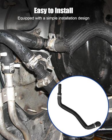 خرطوم سخان HVAC مناسب لكرايسلر 200 2015-2017 شيروكي 2014-2018، موصل خرطوم السخان استبدال 68104972AA 53107665 52014624AA in Kuwait