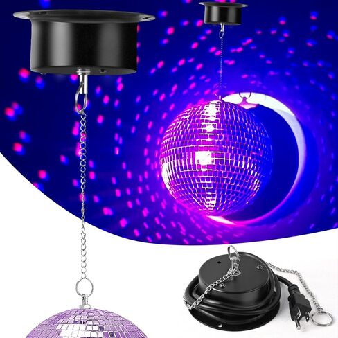 Disco Ball Motor 3 RPM Heavy Duty Slow Mirror Ball Motor for 4''- 16'' Mirror Ball in Saudi Arabia