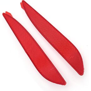 UOIENRT 92405-3X000 92406-3X000 Rear Bumper Reflector Set Replacement for Hyundai Elantra 4 Door Sedan Marker 2011-2013(Left & Right Side)