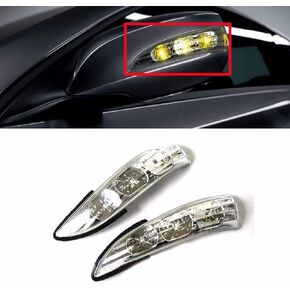 Genuine OEM 87613-2M000 87614-2M000 Outside Mirror Signal Lamp LH&RH 2PCS Set / 876132M000 876142M000 for Hyundai Genesis Coupe 2010-2016