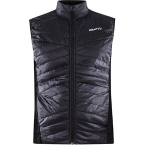 Craft Sportswear Men's ADV Essence Warm Vest, Lightweight Insulated Wind Protective Sleeveless Vest