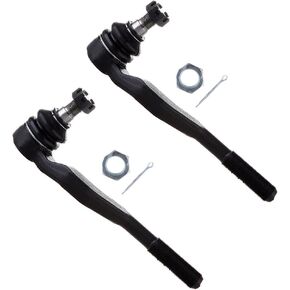 SCITOO Es3545 Es3546 Front Outer Tie Rod Ends - passengers Ends - drivers side fit 1995-2004 for Toyota Tacoma 4 Wheel 1998-2004 for Toyota Tacoma 2 Wheel Pack of 2