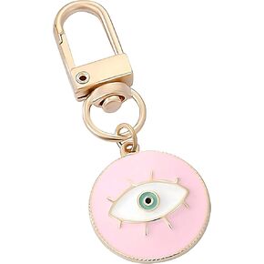Evil Eye Keychain for Women Protection Good Luck Charms Key Chain for Car Keys Holder Bag Purse