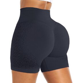Ignite Seamless Workout Gym Shorts Women Scrunch Butt Lifting Biker Yoga Shorts for Women High Waisted 4.5"