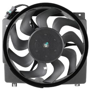 AUTOKAY Cooling Fan Assembly for Jeep Cherokee 1997-2001 Replace 620560 Black