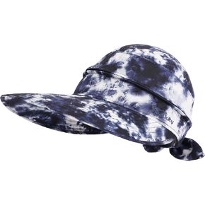 Simplicity Hats for Women UPF 50+ UV Sun Protective Convertible Beach Visor Hat