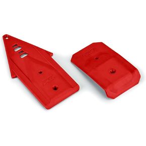 ألواح انزلاقية Pro-line Racing Bash Armor F/R باللون الأحمر لمركبات ARRMA 3S PRO639507
