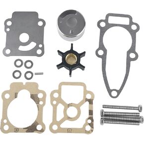 Water Pump Impeller Repair Kit 803750A03 for Mercury Outboard 8 9.9 HP (209cc) & Nissan Tohatsu 3B2873222M 3B2-87322-2 Replace 47-803748Q01 803748K01