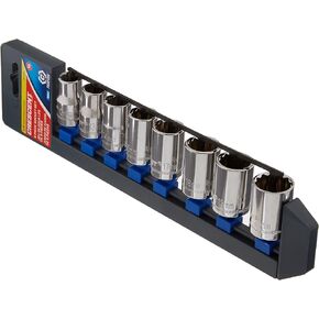 Crescent 8 Piece 1/2" Drive 12 Point Standard Metric Socket Set - CSAS1N