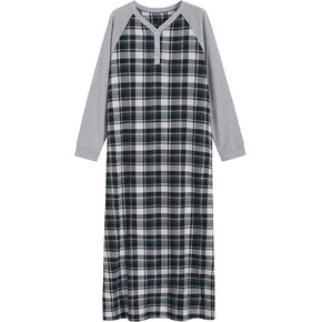 Latuza Women's Full Length Cotton Flannel Nightgown in Kuwait