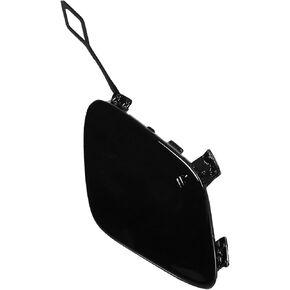 Motoforti Car Front Right Bumper Tow Hook Cover No.A2128850526 for Mercedes-Benz E250 2014-2015 Bright Black Long-Lasting