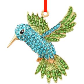 PETCEE Hummingbird Gifts for Women - Bird Christmas Tree Ornaments Blue and Green Hummingbird Christmas Ornament Hummingbird Christmas Keepske Gifts for Women Friend Mother Wife Co Worker Daughter