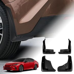 Mud Flaps Compatible with Toyota Camry SE/XSE 2025 2026 (OEM Style), Front and Rear Mud Splash Guard 4PC-Set, Driver and Passenger Sides Wheel & Tire Mudguards