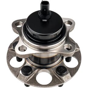 KAX 512505 Rear Wheel Bearing Hub Assemblies Compatible with 2010-2015 Toyota Prius, 2012-2015 Toyota Prius Plug-in 5 Lugs W/ABS