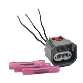 3-Wire Electrical Pigtail Connector 645-943 68064998AA Compatible with Dodge Ram 1500 2500 3500, Durango, Charger, Challenger, Jeep Grand Cherokee, Compass 2009-2018, Waterproof Male Connector
