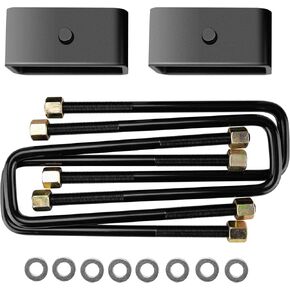 KAX 1.5" Front Leveling Kit Fit for 2007-2023 Sierra Yukon XL1500 Avalanche Silverado Suburban 1500 Tahoe, Suspensions Front Strut Spacers Raise the Front 1.5 inch (Aluminium)