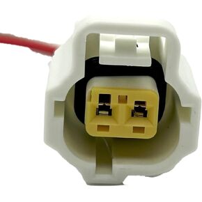 2-Pin Receptacle Waterproof Automotive Cylinder Head Temperature Sensor Connector Wiring Harness - 3U2Z14S411ARA: Compatible with Cadillac, Chevrolet, Ford, Jaguar, Lincoln, Mazda