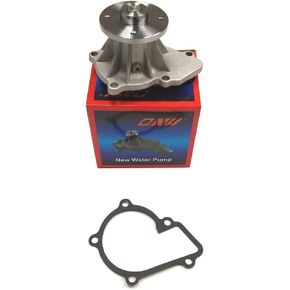 OAW N1400 Engine Water Pump for 93-10 Nissan Pickup, 98-04 Frontier, 89-98 240SX, 00-04 Xterra, 90-94 D21 KA24E KA24DE 2.4L