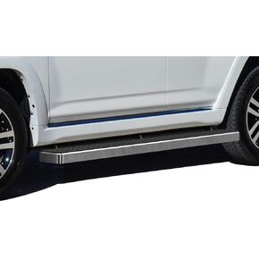 APS Running Boards 6 inches Compatible with Toyota 4Runner 2010-2024 Limited Nightshade Edition & 19-24 TRD Sport & 10-13 SR5 Stainless Steel (Nerf Bars Side Steps Side Bars)