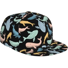 Funny Shark Sharks Baseball Cap Workout Hats with Adjustable Strap for Men & Women Dad Hat Snapback Hat