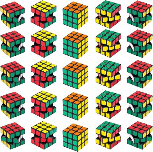 3x3x3 Mini Cube,Magic Puzzles, Puzzle Boxes,Party Puzzle Game Toys Classroom Rewards & School Prize for Students,Birthday Party Favors Easter Valentines Day Stocking Stuffers Gifts(1.18inch) (12pack) in Saudi Arabia