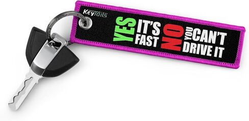 سلاسل مفاتيح KEYTAILS، علامة مفاتيح عالية الجودة للدراجات النارية، سكوتر، الدراجة الترابية [نعم إنها سريعة، لا يمكنك قيادتها] in Kuwait