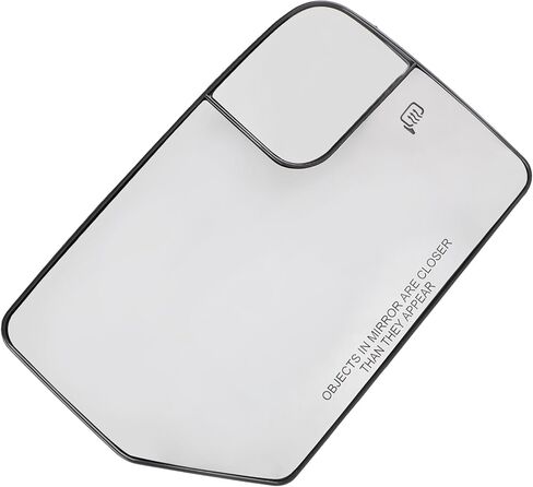 Passenger Side Heated Mirror Glass CL1Z17K707A Compatible with Ford Expedition with Lincoln Navigator, Exterior Mirror Replacement Glass in Kuwait