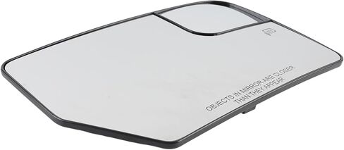 Passenger Side Heated Mirror Glass CL1Z17K707A Compatible with Ford Expedition with Lincoln Navigator, Exterior Mirror Replacement Glass in Kuwait