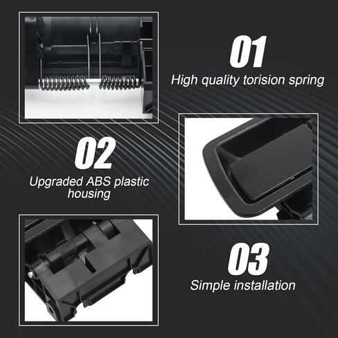 UOIENRT 90606-ZZ90E Tailgate Handle Without Rear Camera Replacement for Nissan Armada 2004-2013 Black in Saudi Arabia