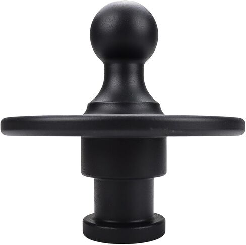 محول وصلة ربط الكرة ذو العجلة الخامسة 2-5/16 بوصة Kingpin إلى جهاز استقبال السحب 2085295 مناسب للجرار أو المقطورة سعة تحميل العجلات الخامسة 30000 رطل in Kuwait