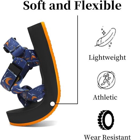 Sport Walking Water Sandals for Women with Arch Support & Adjustable Straps Platform Sandals Women Height Increase in Saudi Arabia
