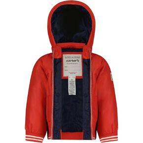 Carter's Boys' Midweight Water-Resistant Fleece-Lined Snug Jacket