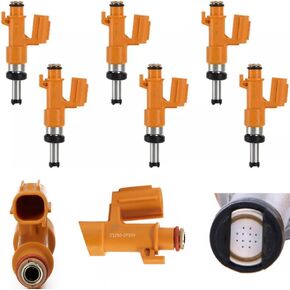 SET 6PCS 23250-0P100 For Toyota Fuel Injectors 2017-2019 For TOYOTA SIENNA 3.5L ENGINE MOTOR