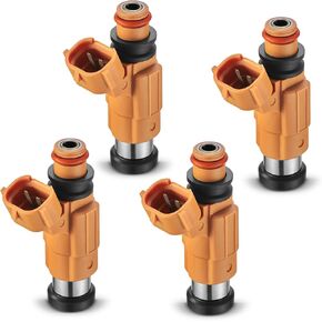 BDFHYK Fuel Injector CDH275 Compatible with Marine Yamaha F150 Outboard 115HP 1997-2004 Mitsubishi Diamante Galant Montero Sport 3.5L 3.0L 2.4L V6 l4 Replacement Kit 63P1376100 MD319792 FJ571 Set of 4